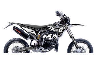 Tarrasarja Fantic XM 50 2017 - 2022 Stage6 musta