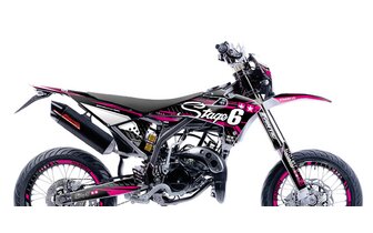 Tarrasarja Fantic XM 50 2017 - 2022 Stage6 Pinkki