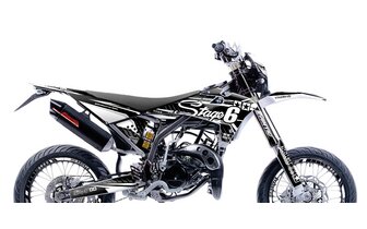 Tarrasarja Fantic XM 50 2017 - 2022 Stage6 Blanc