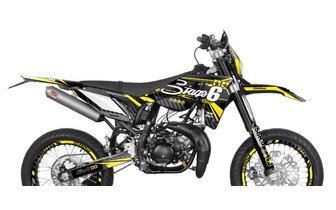 Grafiikkasarja Sherco SM-R 50 after 2018 Stage6 Keltainen