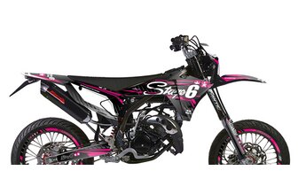 Tarrasarja Fantic XM 50 Stage6 2023 jälkeen, pinkki