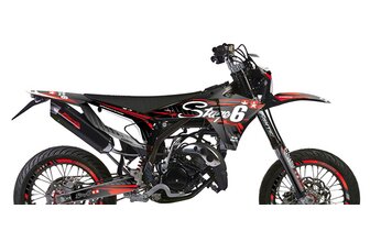 Tarrasarja Fantic XM 50 Stage6-malliin, punainen, vuoden 2023 jälkeen