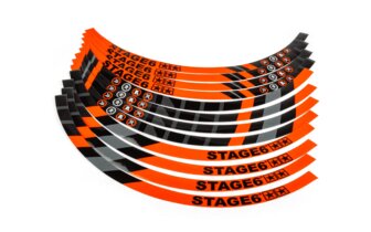 Vannetarrasarja Scooter 13" Stage6 Oranssi