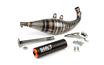 Pakoputkisto Stage6 R/T FL 100 Drag Race musta/oranssi