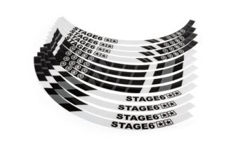 Vannetarrasarja Scooter 10" Stage6 Valkoinen