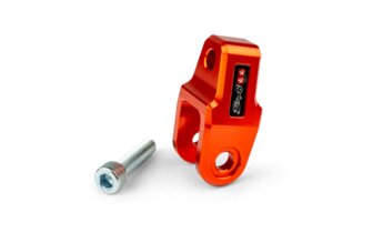 Iskunvaimentimen korotuspala Stage6 +40mm Minarelli / CPI / Peugeot / Kymco / GY6 oranssi