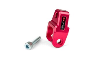Iskunvaimentimen korotuspala Stage6 +40mm Minarelli / CPI / Peugeot / Kymco / GY6 punainen