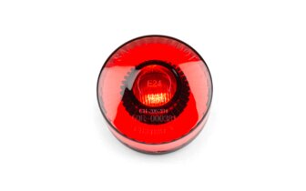 LED-takavalo STR8 pyöreä musta viiva
