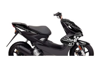 Tarrasarja Yamaha Aerox ennen 2013 Stage6 musta