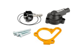 Vesipumppu, korkeavirtaus, kannella, Stage6 R/T, keltainen, Derbi Euro 3 / Euro 4