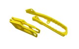 Chain Guide / Swingarm Slider Set Suzuki RM-Z 250 after 2019 yellow UFO