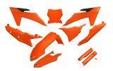 Plastic Kit with fork guards KTM SX 125 2023 orange