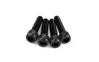 Imusarjan ruuvisarja STR8 M6x25mm alumiini musta (x4)