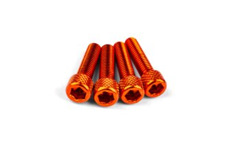 Imusarjan ruuvisarja STR8 M6x25mm Alu Oranssi (x4)