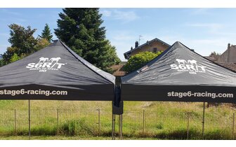 Sadevesikouru Stage6-telttaan 3x3m