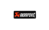 Sticker Akrapovic heat resistant gel black