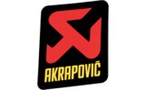 Sticker Akrapovic heat resistant 90x95mm