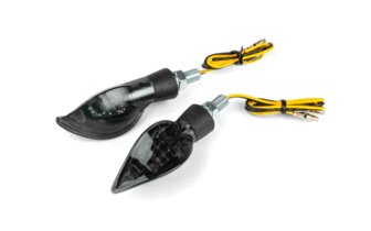 Yleismalliset LED-vilkut, musta viiva, musta