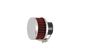 Ilmansuodatin STR8 tyyppi KN 61mm 28/35mm PHVA/PHBN kromi / punainen