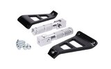 Passenger Footpegs CNC Beta RR 50 with bracket silver