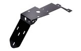 License Plate Holder Rieju MRT black aluminium