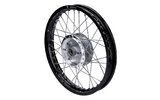 Spoke Wheel 1.60 x 16 “ aluminium black Simson