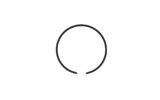 Piston Ring cast iron 46x2mm Athena Alu 70 Piaggio Ciao