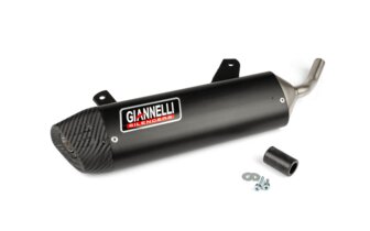 Äänenvaimennin Giannelli Enduro Sonic Alu Black Vent Derapage Euro 5