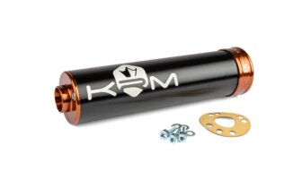 Äänenvaimennin KRM 70-90 musta / pronssi