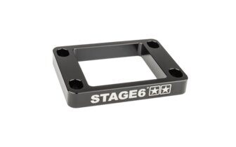 Reed-venttiilin välikappale 10mm AM6 / Derbi Stage6 musta