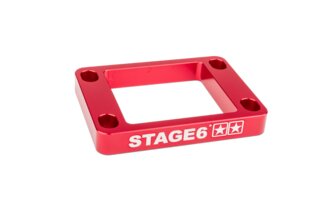Reed-venttiilin välikappale 10mm AM6 / Derbi Stage6 punainen