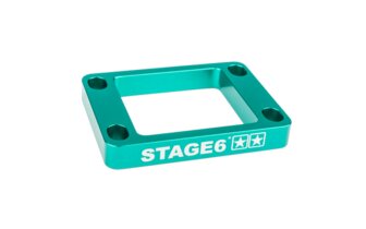 Reed-venttiilin välikappale 10mm AM6 / Derbi Stage6 turkoosi