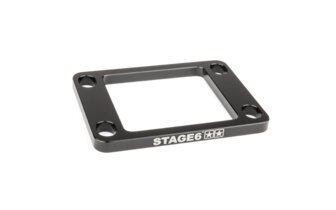 Reed-venttiilin välikappale 5mm AM6 / Derbi Stage6 musta