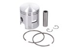 Piston 47mm DR 75cc cast iron 3 transfer ports Vespa PK 50