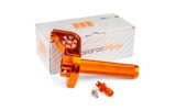 Quick Action Throttle MotoForce Racing CNC Alu orange