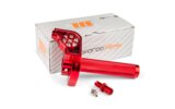 Quick Action Throttle MotoForce Racing CNC Alu Red