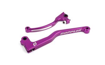 Kytkinvipusarja AJP Doppler CNC violetti Rieju MRT pitkä kytkinvipu