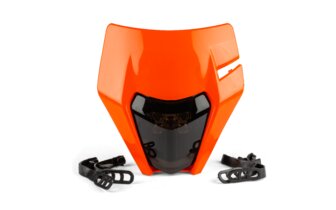 LED-ajovalo KTM EXC oranssi / sävytetty linssi