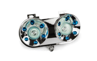 Kaksoisajovalo Yamaha Spy Chrome