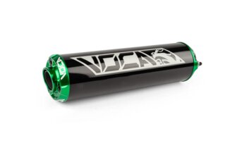 Äänenvaimennin Voca Alu CNC musta / vihreä