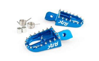 Jalkatapit STR8 MX Evo Beta RR 50 CNC Siniset