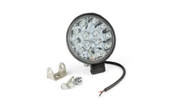 LED-lisäajovalo STR8 pyöreä halkaisija 84 mm musta