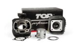 Cylinder Kit Top Performances Black Trophy 70cc Peugeot vertical AC
