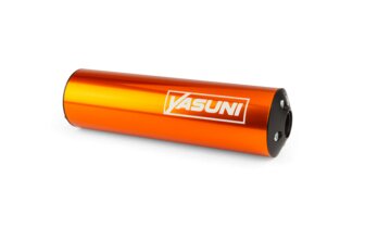 Äänenvaimennin Yasuni 50cc moottoripyörä oranssi (vasen puoli)