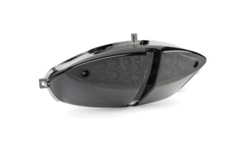Takavalo STR8 vilkuilla LED musta viiva Peugeot Speedfight 2