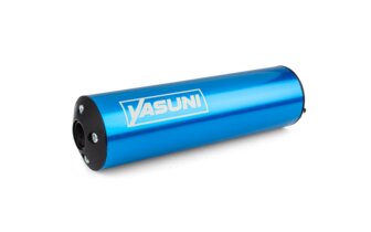Äänenvaimennin Yasuni 50cc moottoripyörä sininen (oikea puoli)