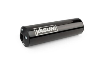 Äänenvaimennin Yasuni 50cc moottoripyörään musta (oikea puoli)