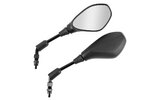 Mirror Set Derbi / Aprilia / Gilera black (x2)