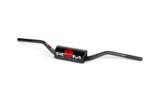Handlebar MX 28mm with pad KRM black / red
