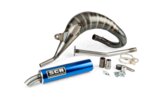 Exhaust SCR Corse Handmade Cross 50-70 Sherco 50 blue